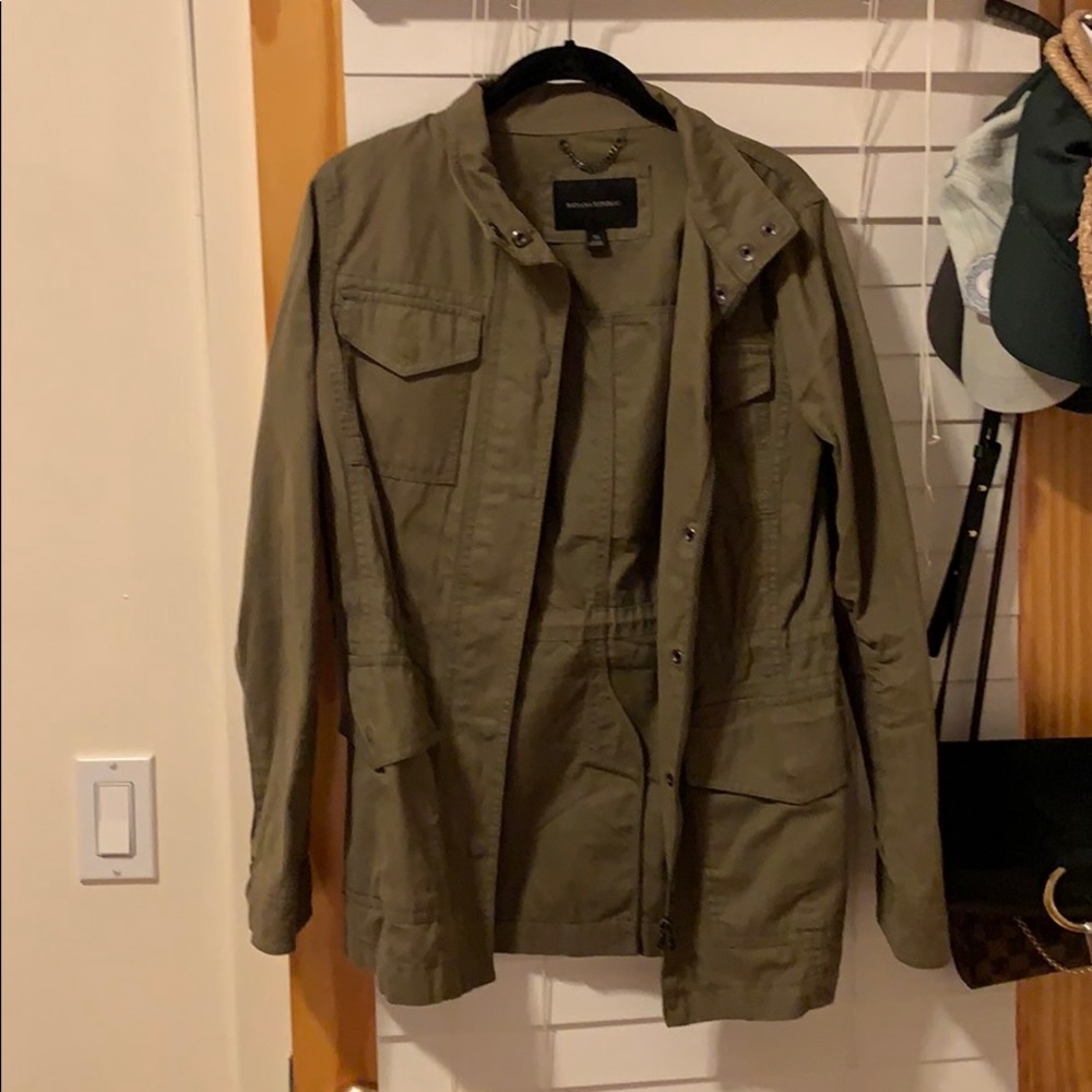 Banana Republic Army Green Jacket